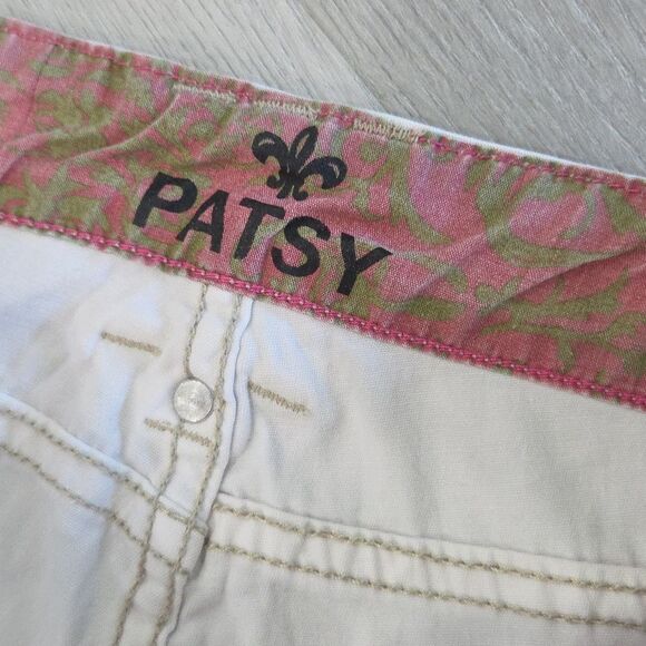 Patsy AMO Emilia 61 White Denim Jeans, Size33/32 - Picture 4 of 8